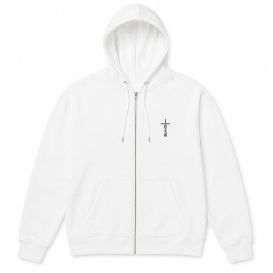 Faith Over Fear Zip Hoodie