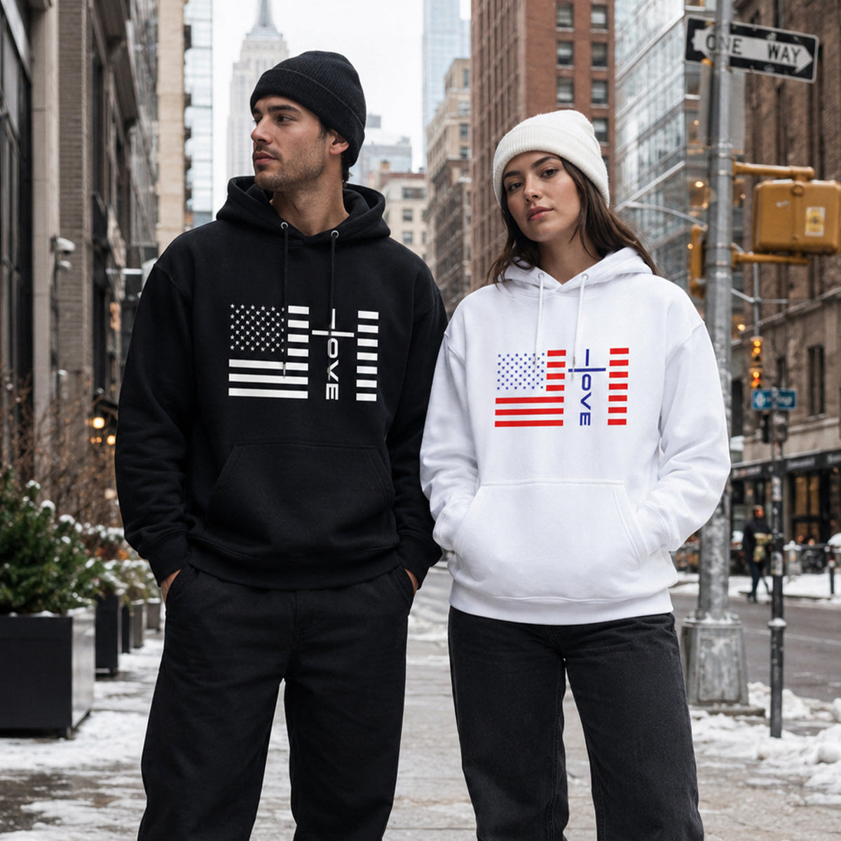 Amore United in Love Hoodie