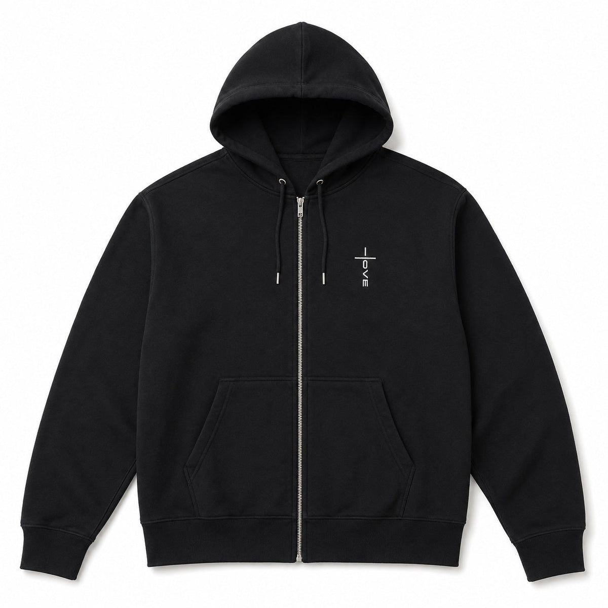 Faith Over Fear Zip Hoodie