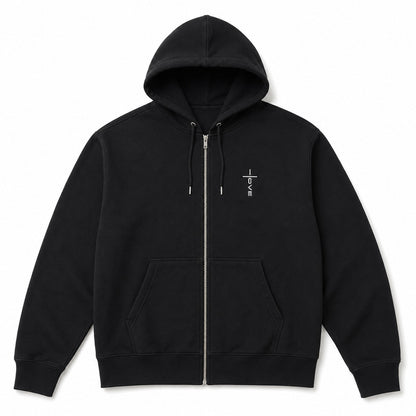 Faith Over Fear Zip Hoodie