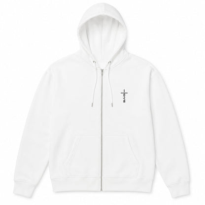 Faith Over Fear Zip Hoodie